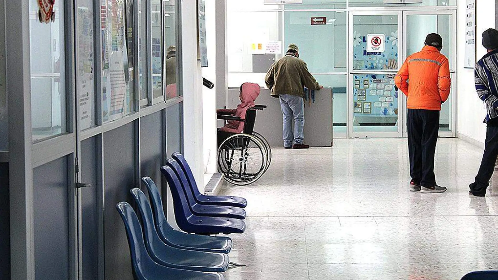 Sala de espera de un hospital